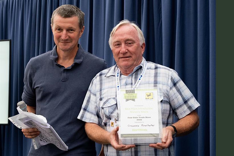 est plant introduction nursery stock highly commended: Crocosmia Firestarter (Allensmore Nurseries)